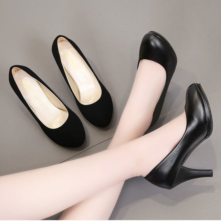 Damen elegante Pumps mit komfortablem Blockabsatz 1782226294