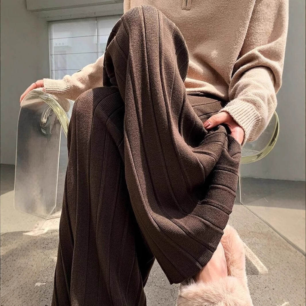Damen Hochwertige und bequeme Plissee-Hose Shop Nory