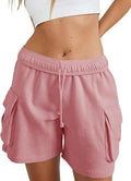 Damen lässige Freizeithose mit komfortablem Gummibund und praktischen Seitentaschen