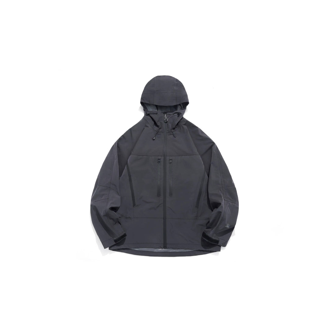 Unisex Technische Kapuzen-Outdoorjacke mit getapten Reißverschlüssen Shop Nory