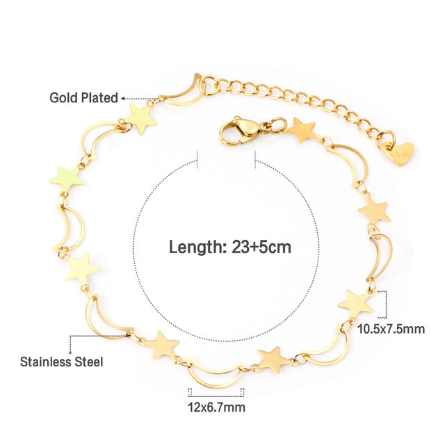 Damen Armband mit herzförmigem Design aus hochglanzpoliertem Edelstahl Shop Nory