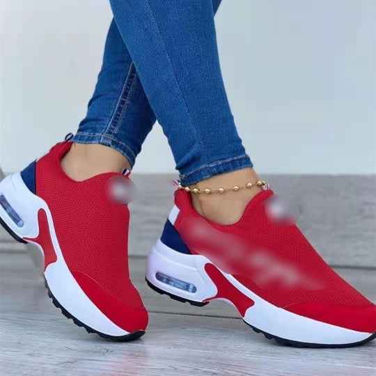Damen Sock-Sneaker mit luftgepolsterter Sohleneinheit und gestricktem Komfortschaft Shop Nory