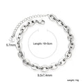 Damen Edelstahl Gliederarmband mit hochwertigem Design und individuellem Verlängerungsverschluss Shop Nory