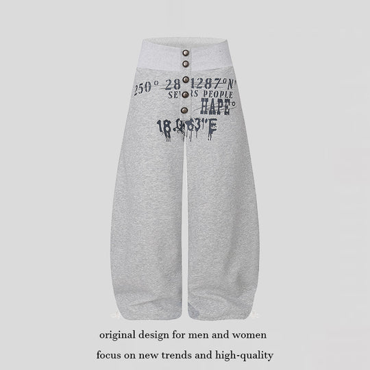 Damen Culotte-Loungehose mit hohem Rippbund, vorderer Zierknopfleiste und verstellbarem Saum Shop Nory