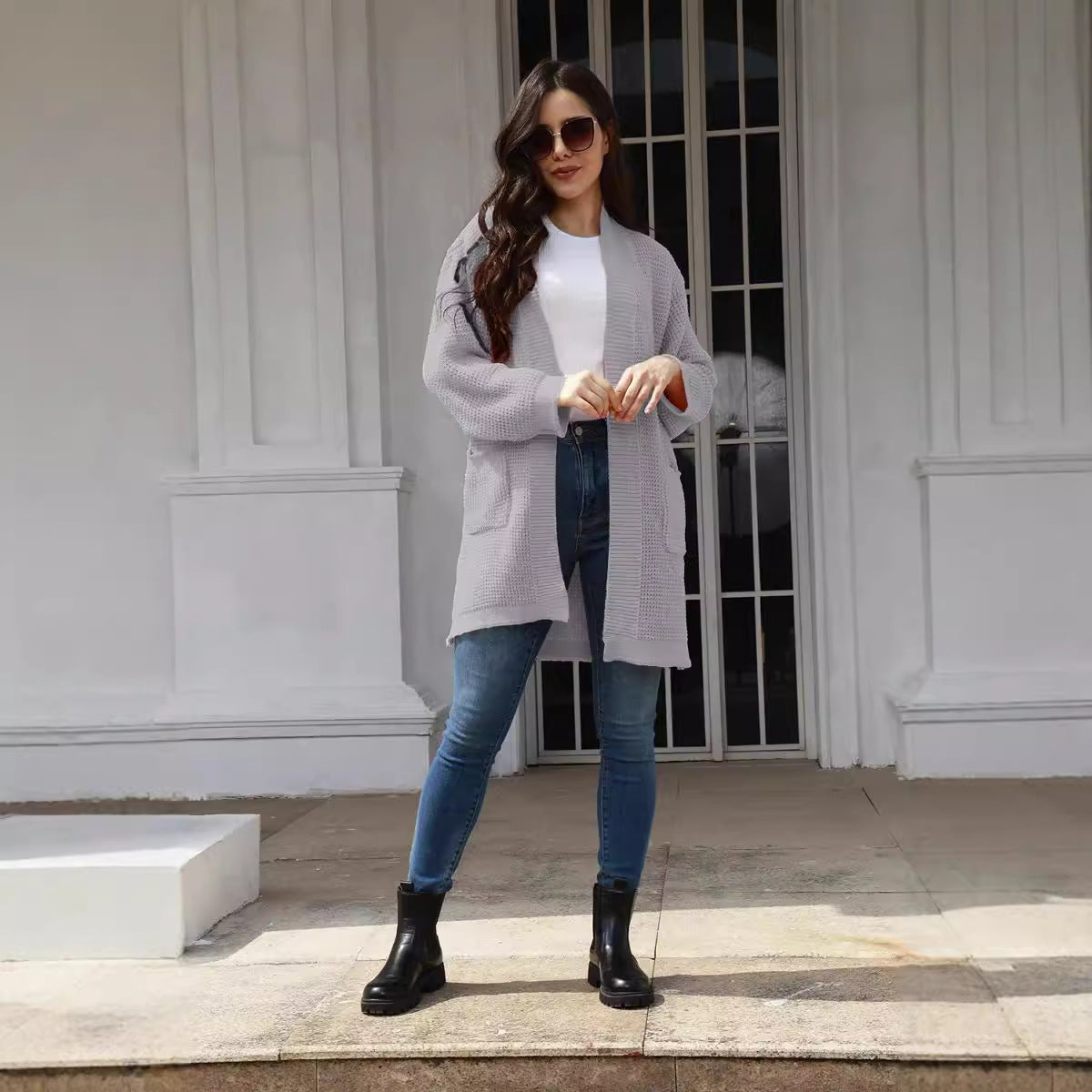 Damen Strickjacke