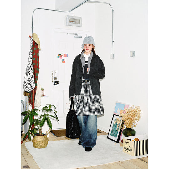 Herren Kurzblouson im Layer‑Look mit Kontrastkragen Shop Nory