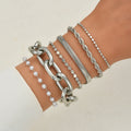 Damen Armband-Set mit vielfältigen Glieder- und Perlen-Designs Shop Nory
