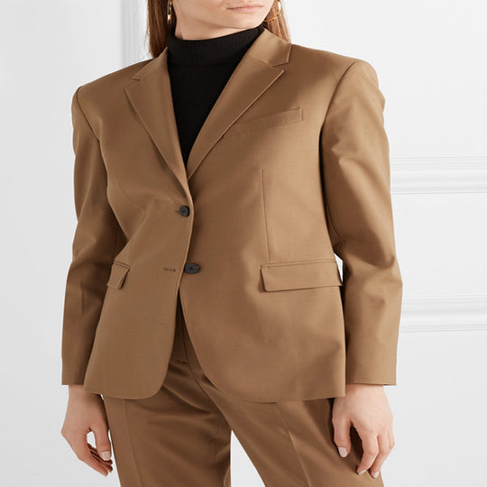 Damen Maßgeschneiderter Zweiteiliger Blazer‑Hosenanzug im schlanken Tailoring Shop Nory