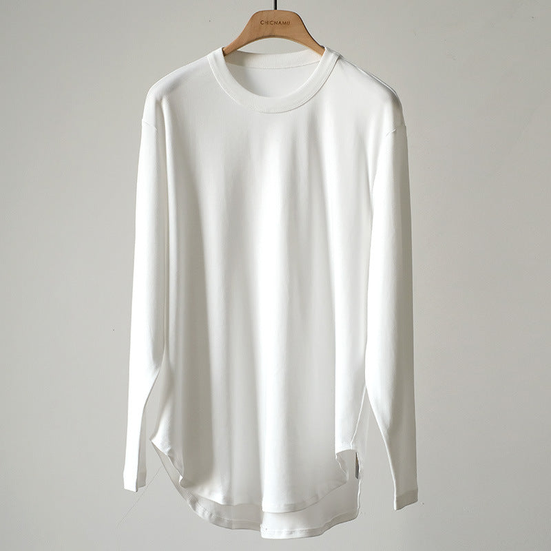 Damen Bequeme Langarm-T-Shirt Shop Nory