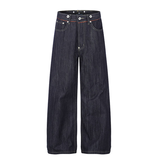 Damen Hochgeschnittene weite Denim-Palazzo-Jeans mit Five-Pocket-Schnitt Shop Nory