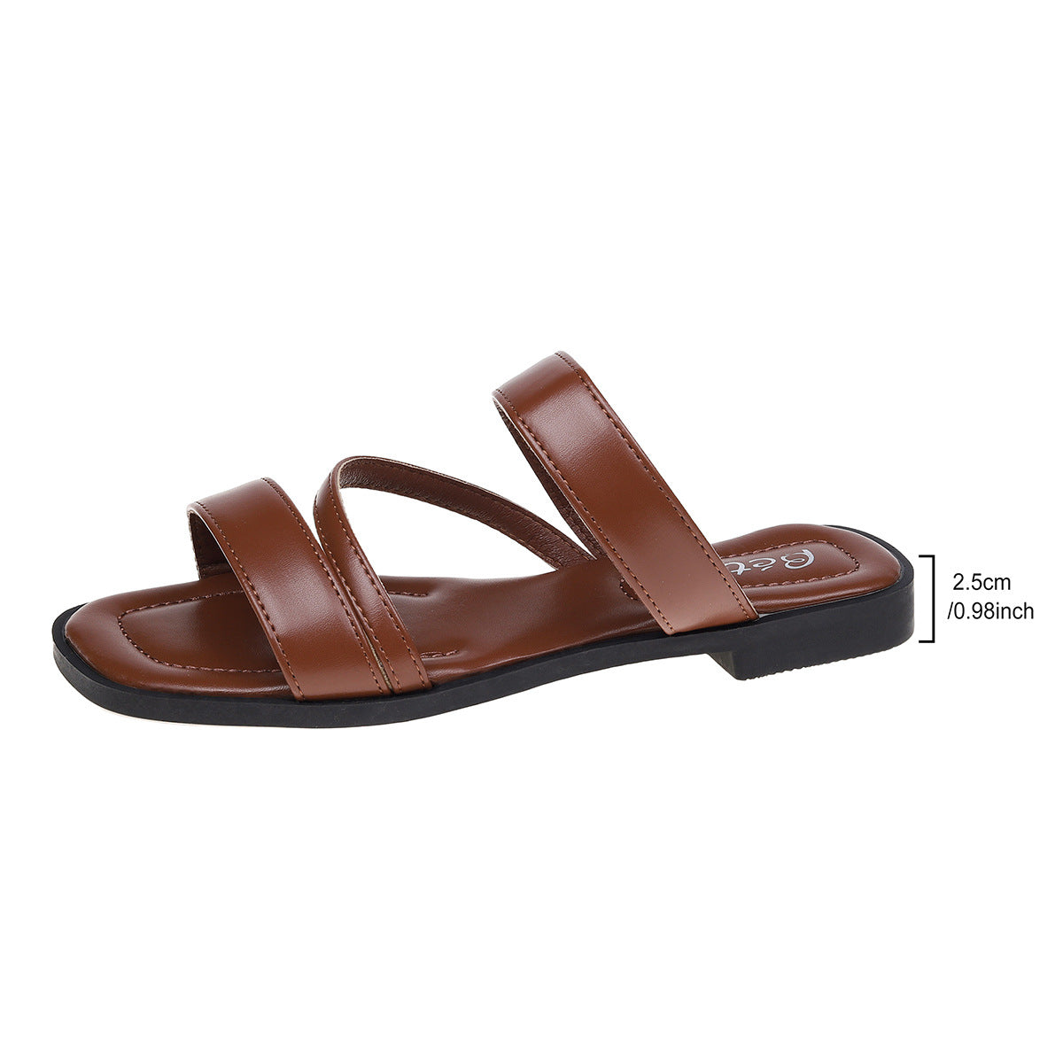 Damen Komfortable Riemen-Sandalen mit eleganter Fußbettgestaltung