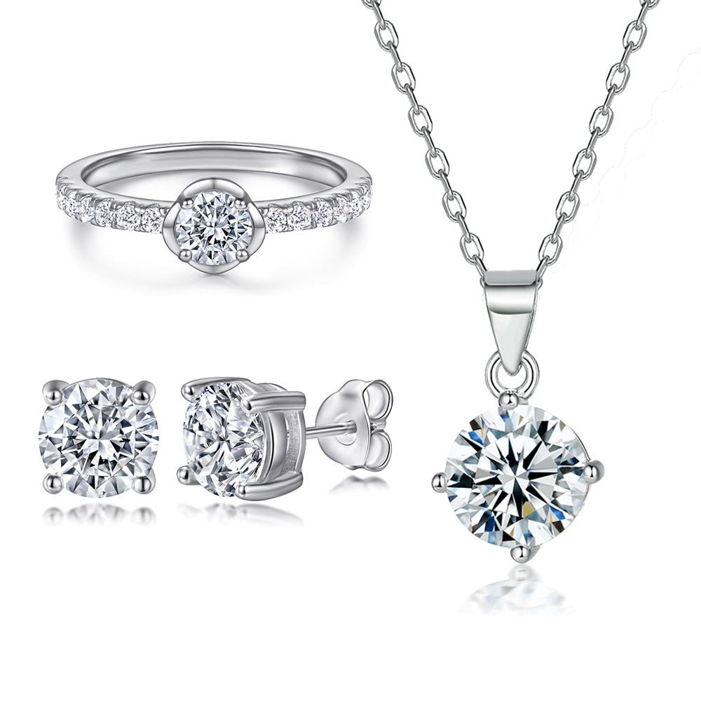 Damen Ohrringe mit brillanter Zirkonia-Fassung Shop Nory