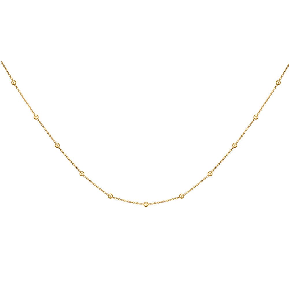 Damen Halskette mit zierlichen, geometrischen Anhängern Shop Nory