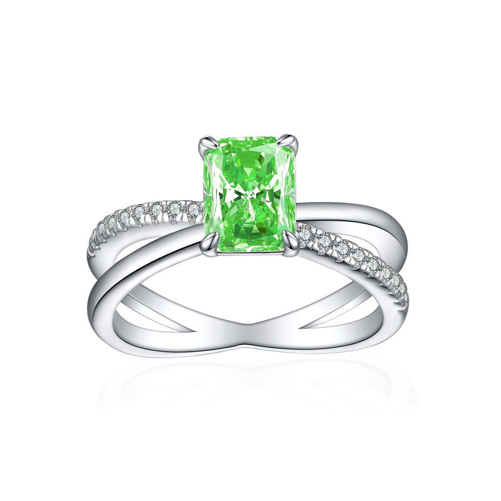 Damenring mit elegantem Kupfer-Zirkonia und filigranem Design Shop Nory