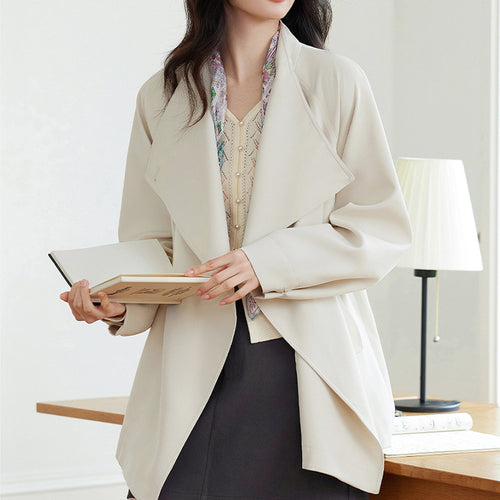 Damen Elegante und vielseitige Wickeljacke Shop Nory