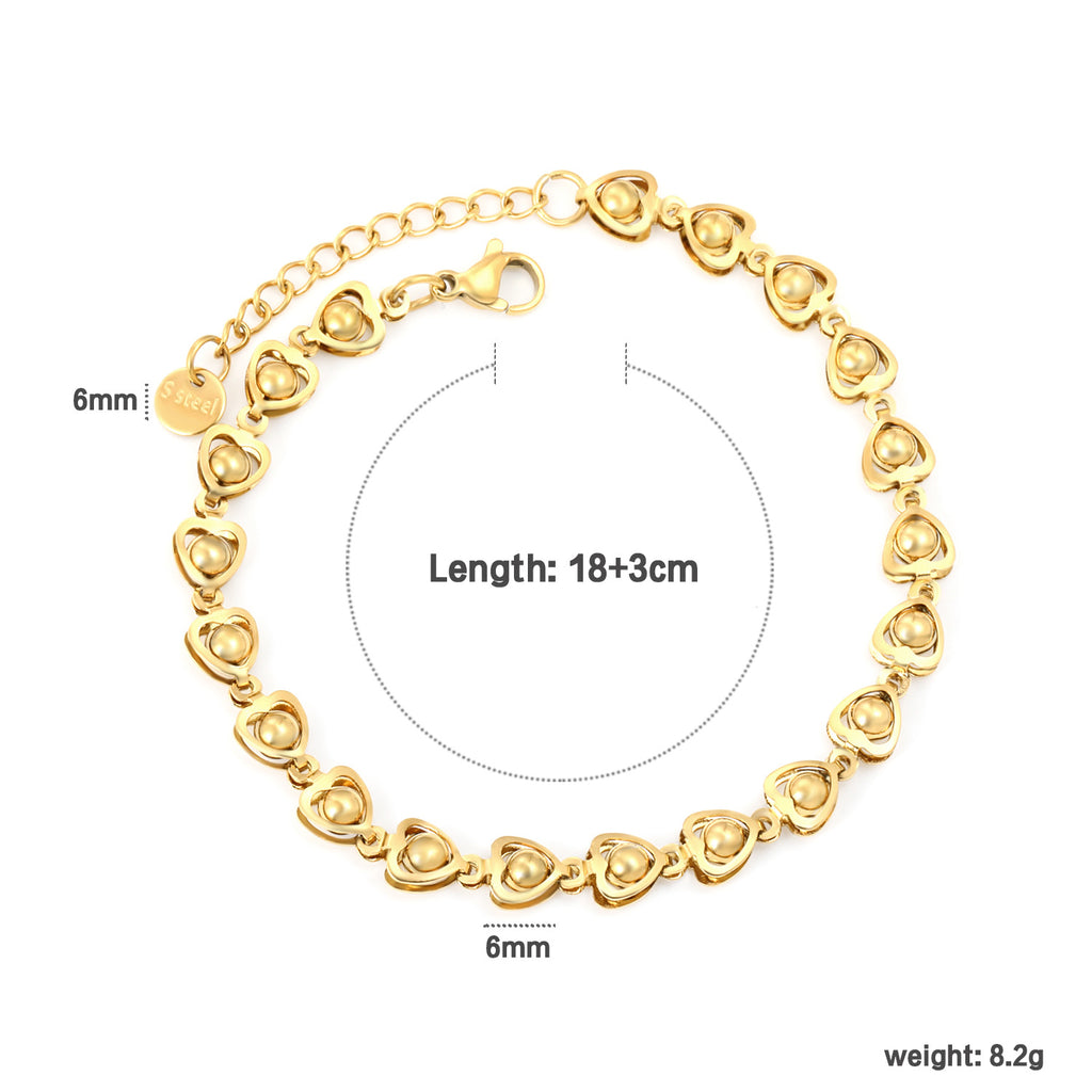 Damen modisches Armband mit eleganten Glieder-Design Shop Nory