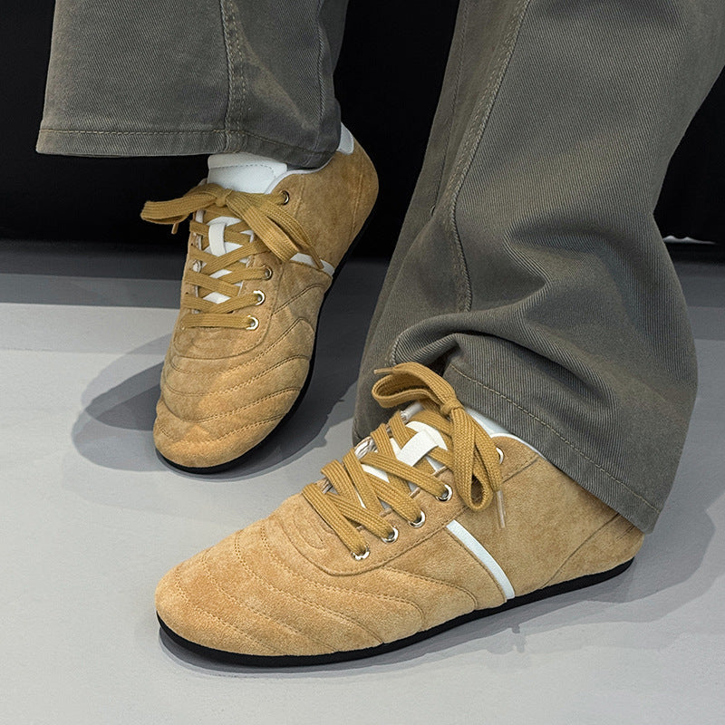 Damen Komfortable Lifestyle Sneakers aus Veloursleder