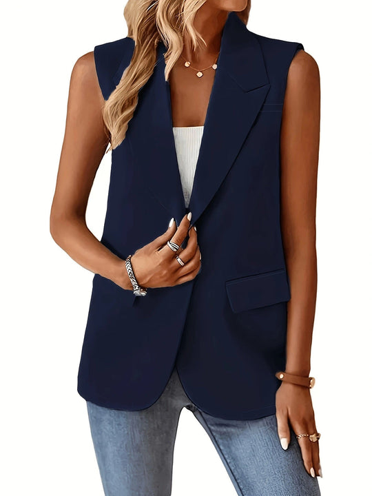 Damen Stylischer Blazer-Weste