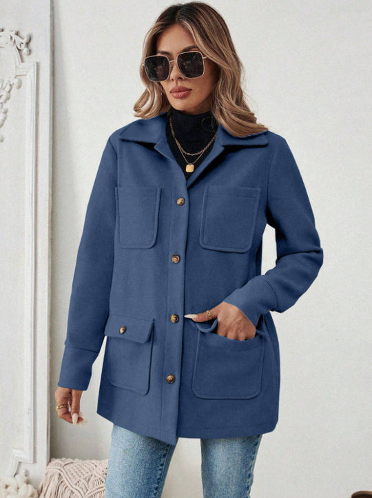 Damen Modische Utility-Jacke