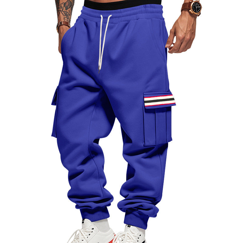 Herren Cargo-Jogginghose mit Mehrfachtaschen und Kordelzug Shop Nory