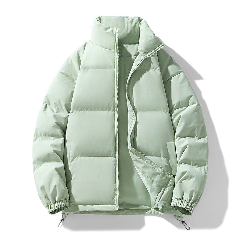 Herren Gepolsterte Pufferjacke mit hohem Stehkragen, winddichter Außenlage und verstellbarem Kordelzugsaum Shop Nory