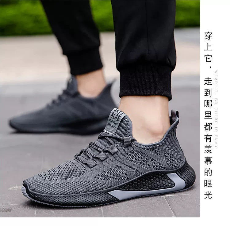 Herren Atmungsaktive Fitness-Sneaker mit flexibler Dämpfungstechnologie