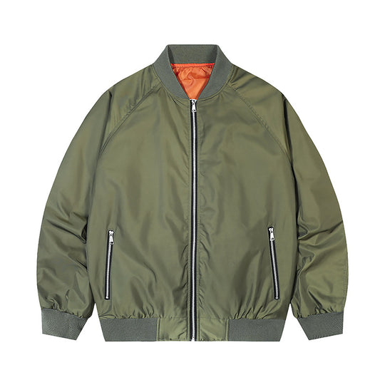Herren Modische Bomberjacke mit hohem Kragen Shop Nory