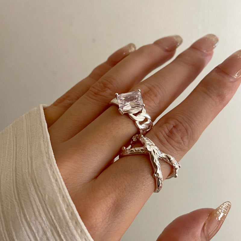 Damen filigraner Ring mit handgearbeitetem Schmetterlingsdesign Shop Nory