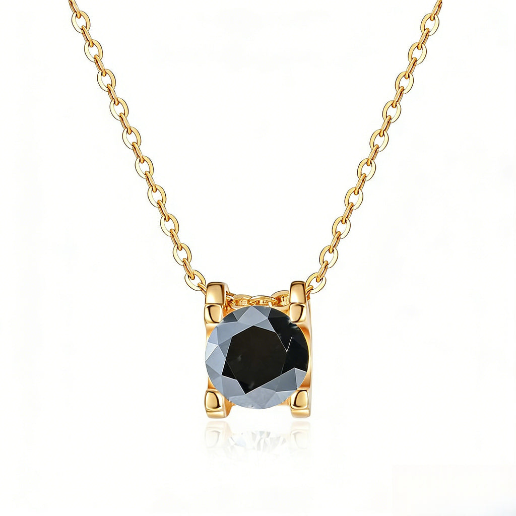 Damen elegante Halskette mit funkelndem Kristall Shop Nory