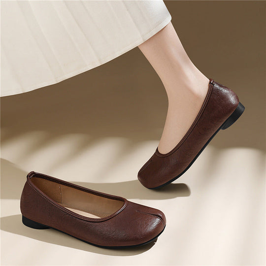 Damen Elegante und bequeme Ballerinas mit flexiblem Fußbett Shopnory