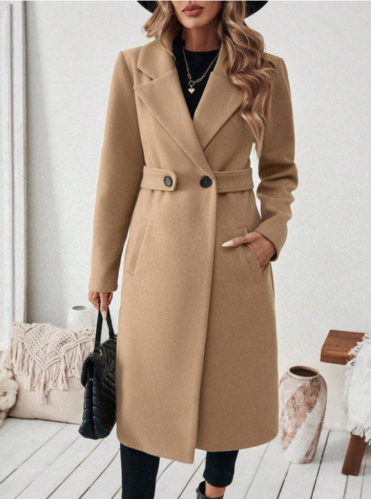 Damen Eleganter und moderner Langmantel