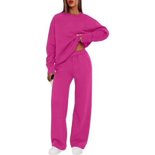 Damen nan lässiges Sweatshirt und weite Jogginghose Set Shop Nory