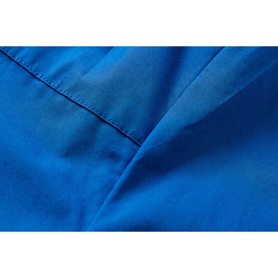 Unisex Oversized Hemd aus leichter Baumwollmischung mit abgerundetem Saum Shop Nory