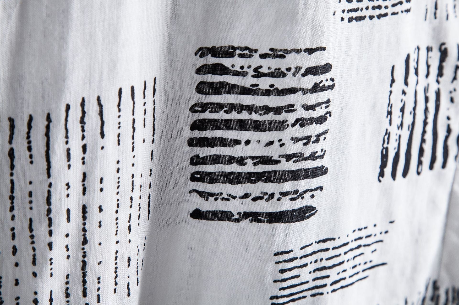 Herren Kurzarmhemd mit kreativem grafischen Muster Shopnory