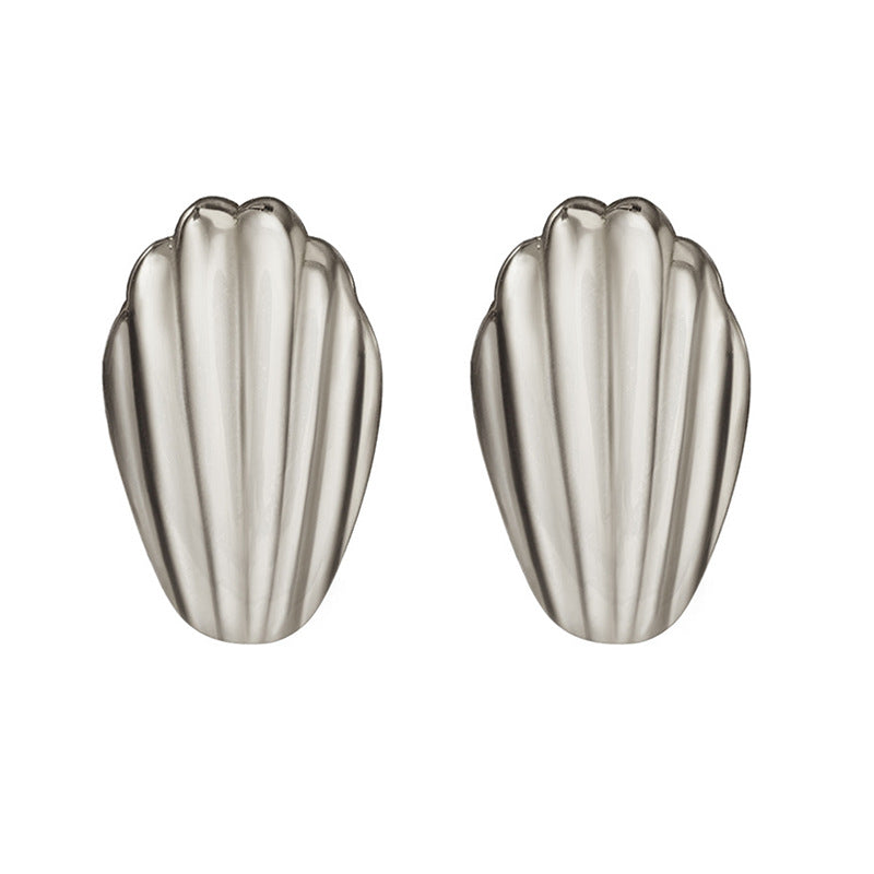 1 Paar 925 Sterlingsilber 925 Sterlingsilber Ohrringe Muschel Ohrstecker | Shop Nory