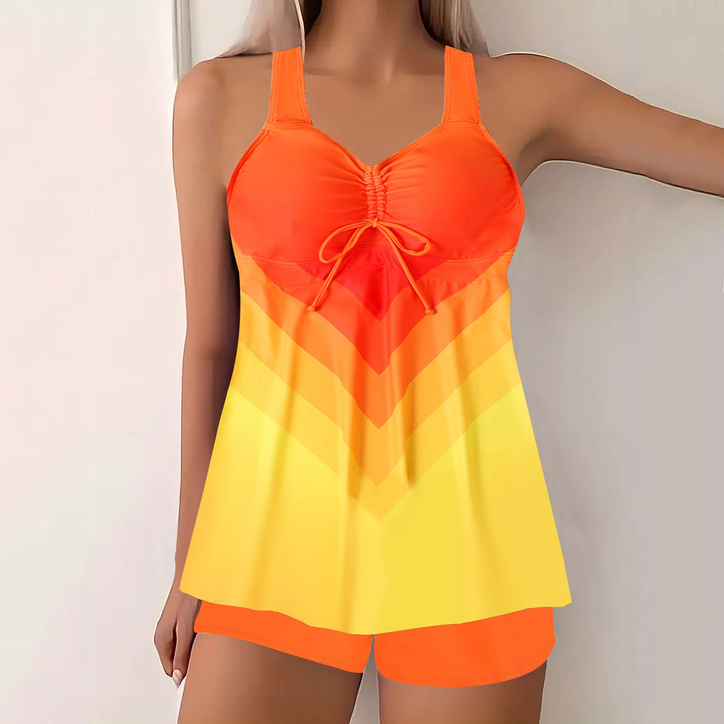 Damen Tankini-Oberteil mit Shorts