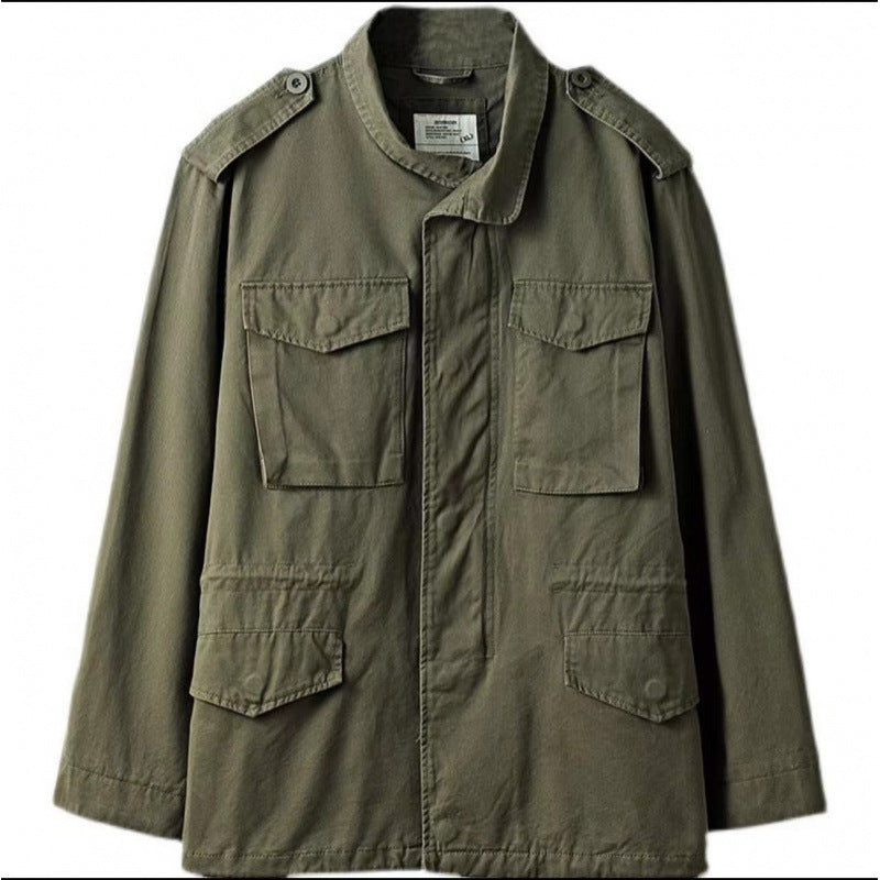 Herren Feldjacke im Militärstil mit Epauletten Shop Nory