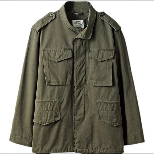Herren Feldjacke im Militärstil mit Epauletten Shop Nory