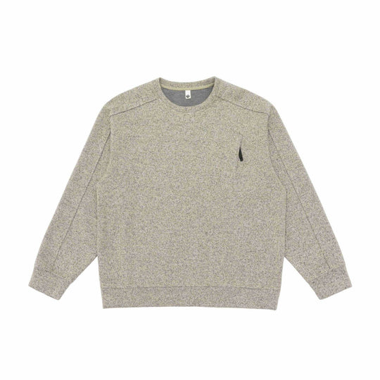 Unisex Strukturierter Rundhals-Sweatshirt mit Raglanärmeln und geripptem Saum Shop Nory