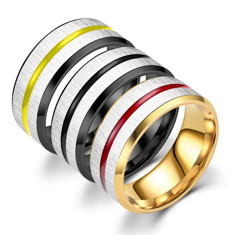 Herren Ring mit modernem Oberflächenfinish und eleganten Akzenten Shop Nory