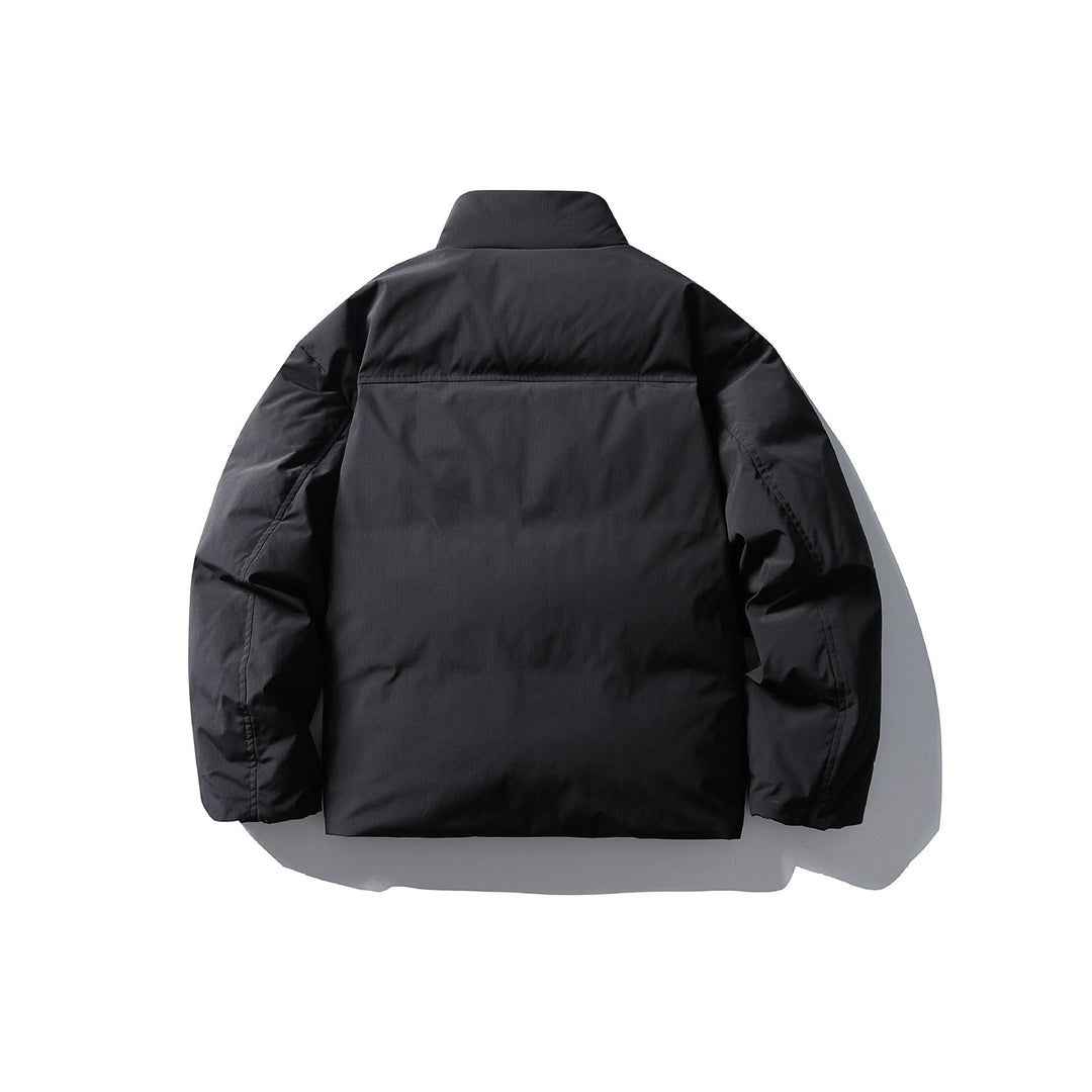 Herren Boxy Thermo-Isolationsjacke mit hohem Stehkragen und minimalistischer Außenhülle Shop Nory