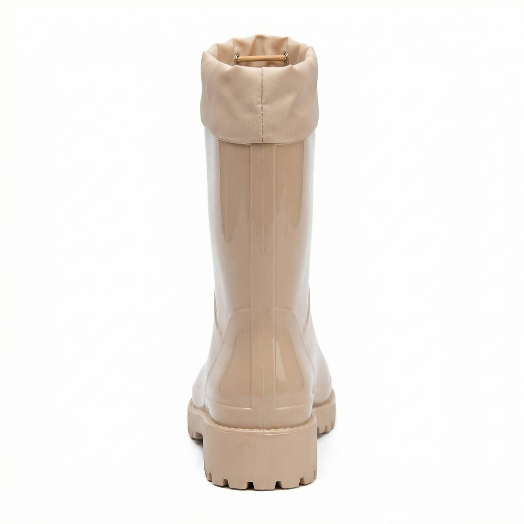 Damen Hochwertige und Stylische Gummistiefel mit Verstellbarem Schnürsystem ShopNory