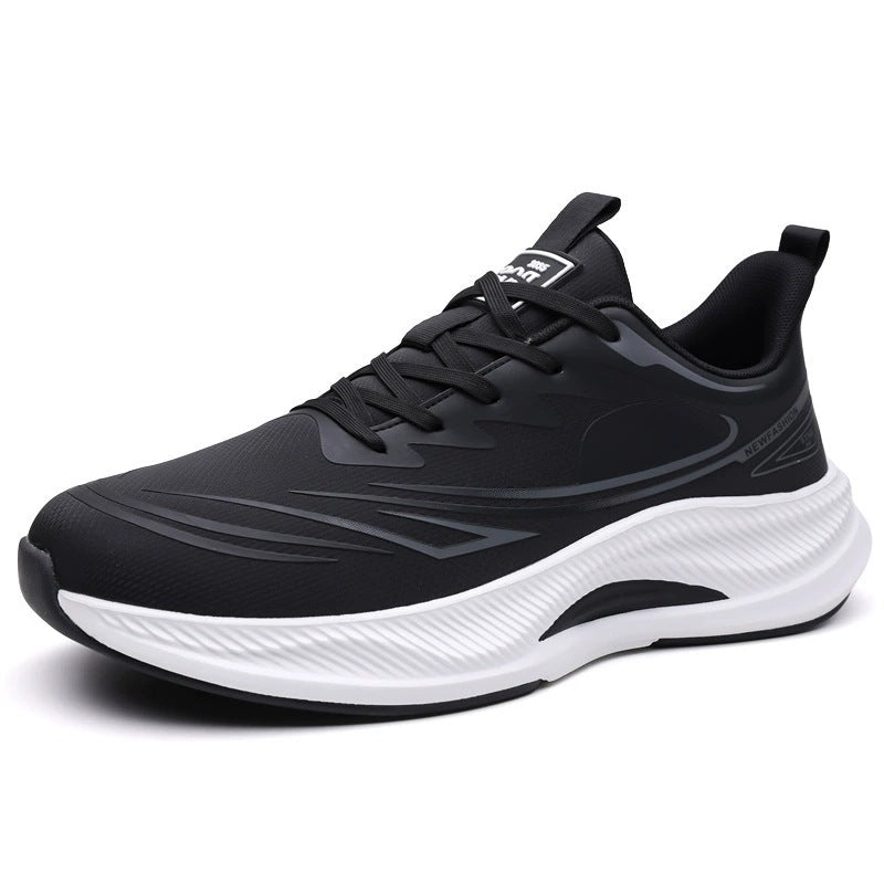 Herren Leichte Sport-Sneaker mit optimierter Dämpfung und atmungsaktiver Oberflächenstruktur