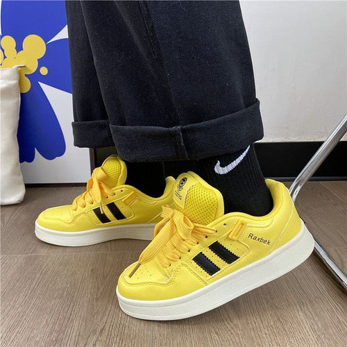Damen modische Sneakers mit atmungsaktiven Mesh-Einsätzen und rutschfester Sohle