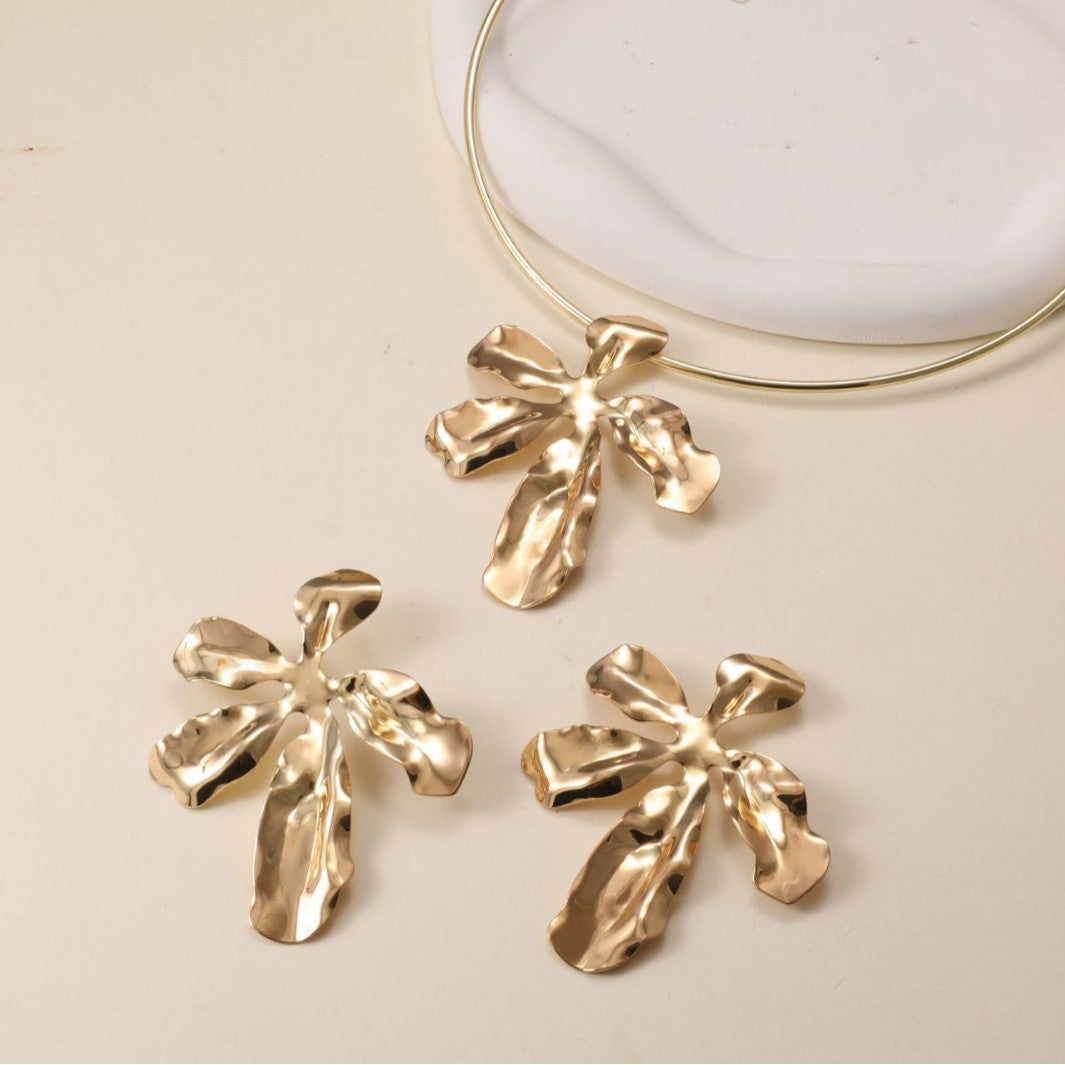 Damen Schmuckset mit kunstvollen Blattmotiven Shop Nory