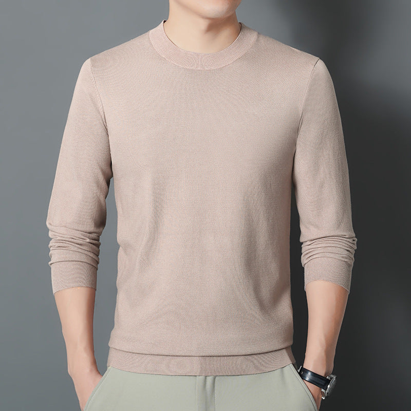 Herren Feiner Rundhalspullover aus Feinstrick mit schmaler Silhouette Shop Nory