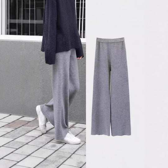 Damen Weite, elegante Palazzo-Hose Shop Nory