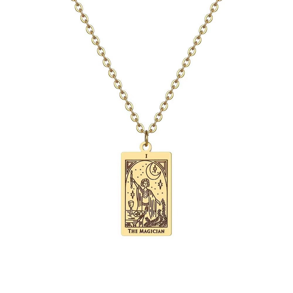Damen Anhänger mit einzigartigem Tarot-Motiv Shop Nory