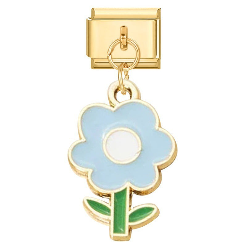 Filigraner Kirschblüten-Anhänger Für Bettelarmband