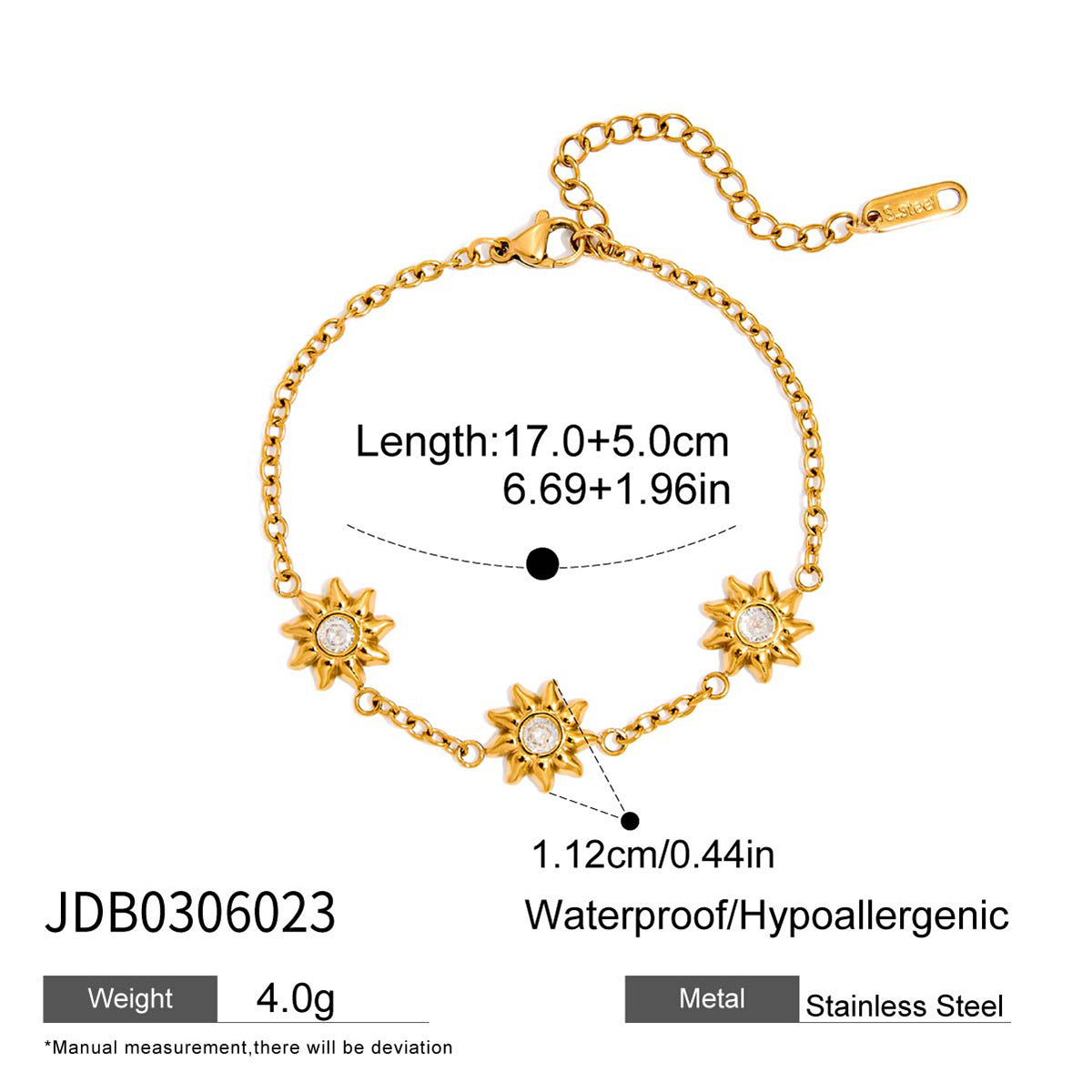 Damen Halskette mit einzigartigem Sonnen-Mond-Anhänger aus hypoallergenem Edelstahl Shop Nory